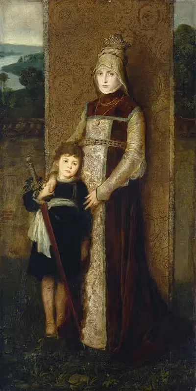 Группа с Мюнхенского фестиваля художников 1876 года by Фридрих Август фон Каульбах, 1876 — digital art print download