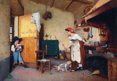 Маска by Гаэтано Чиеричи, 1874 — digital art print download