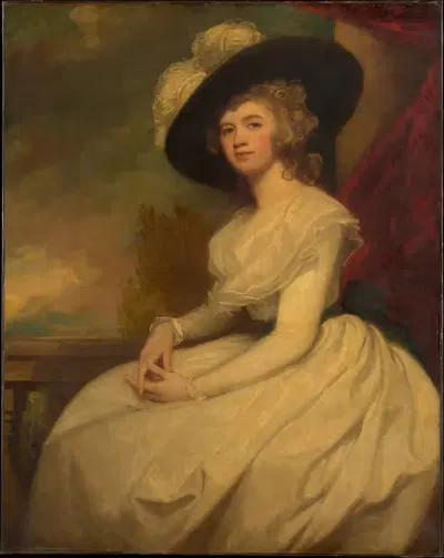 Mrs. Bryan Cooke by George Romney — digital art print download