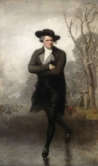 Фигурист (портрет Уильяма Гранта) by Гилберт Стюарт, 1782 — digital art print download