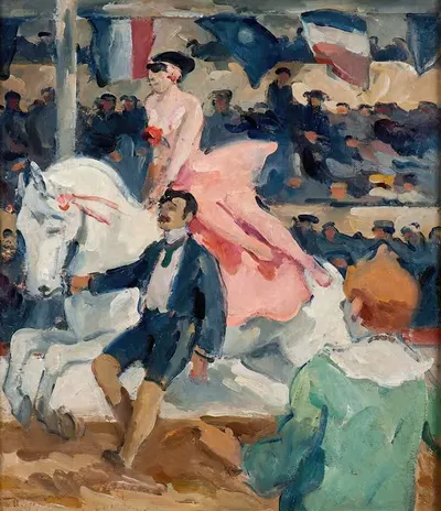 Всадница by Гёста фон Хеннигс, 1919 — digital art print download