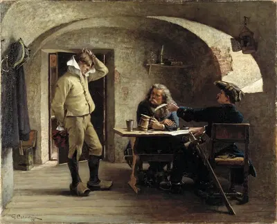 Рекрутирующие сержанты by Густав Седерстром, 1879 — digital art print download