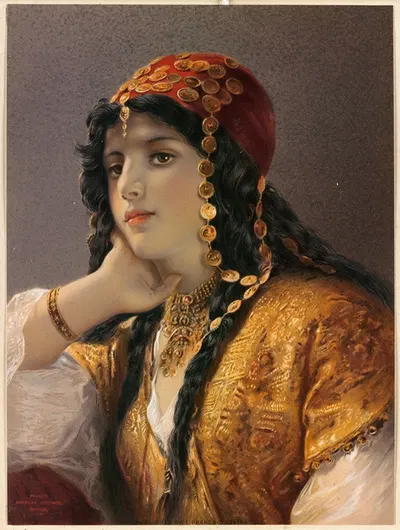 Odalisque by Gustav Karl Ludwig Richter — digital art print download