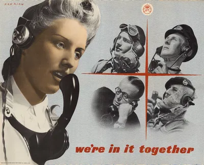 We're in it Together by Frederick Henri Kay Henrion — digital art print download