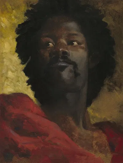 Вождь Абиссинии by Анри Реньо, c. 1870 — digital art print download