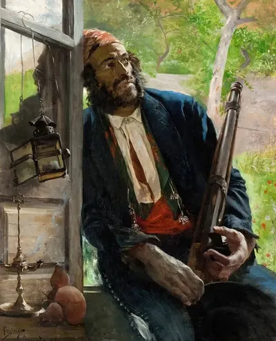 Цыган by Хьюго Биргер, 1882 — digital art print download