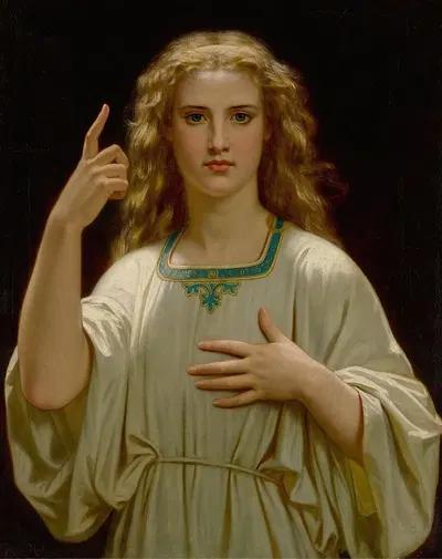Помните о Боге by Юг Мерль, 1876 — digital art print download