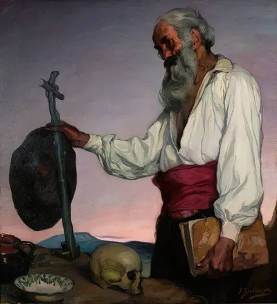 The Hermit by Ignacio Zuloaga, 1904 — digital art print download