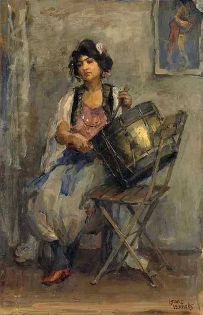 The Lady Drummer by Isaac Israëls — digital art print download