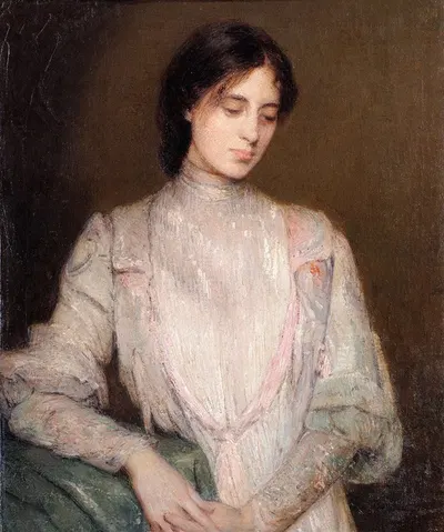 A Gentlewoman by Julian Alden Weir — digital art print download