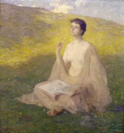 Открытая книга by Джулиан Олден Уир, 1891 — digital art print download
