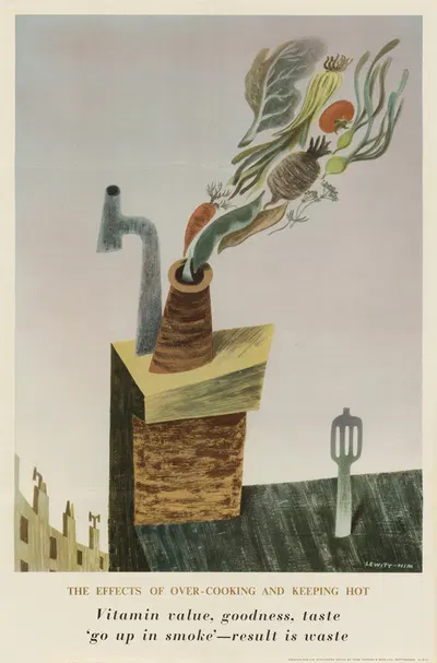 The Effects of Over-Cooking and Keeping Hot by Lewitt-Him — digital art print download