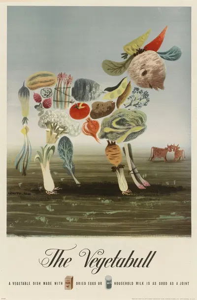 The Vegetabull by Lewitt-Him — digital art print download