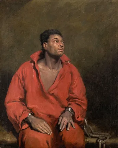 The Captive Slave by John Philip Simpson, 1827 — digital art print download
