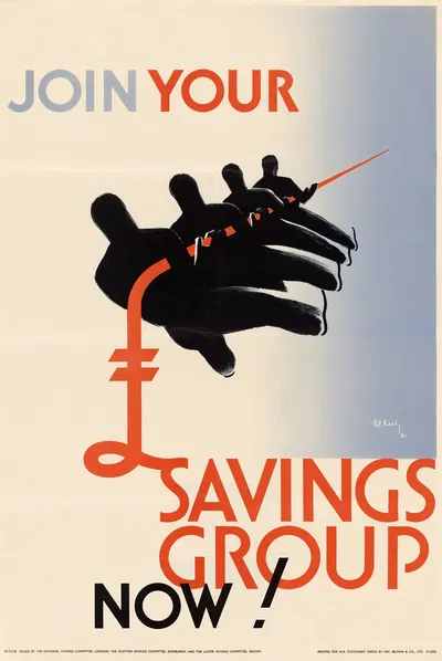 Join Your Savings Group Now! by Pat Keely — digital art print download