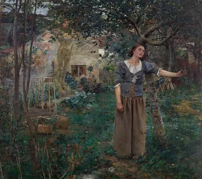 Жанна д'Арк by Жюль Бастьен-Лепаж, 1879 — digital art print download