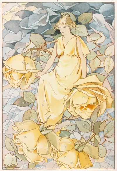 Цветочная фея by Лора Кумбс Хиллс — digital art print download