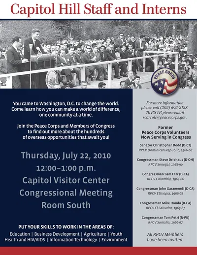 Intern Event 2010 by Peace Corps — digital art print download