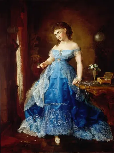 Мы оба должны исчезнуть (госпожа Фитиан) by Лилли Мартин Спенсер, 1869 — digital art print download