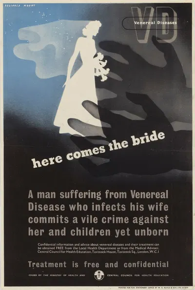Venereal Diseases – Here Comes the Bride by Реджинальд Маунт — digital art print download