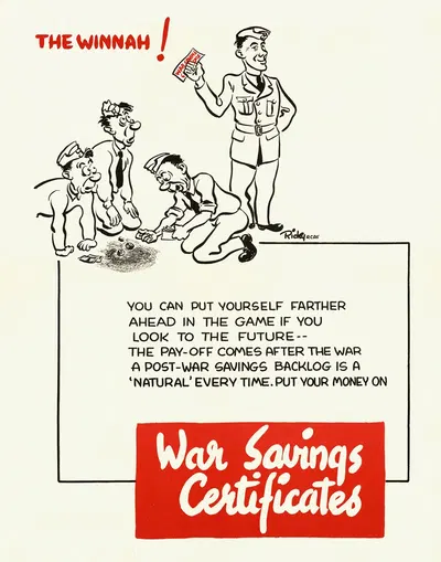 War Savings Certificates by Ricky RCAF — digital art print download