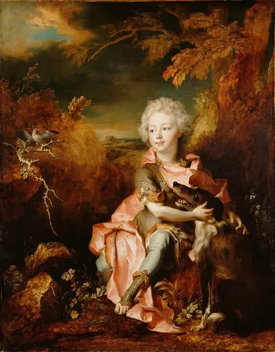Портрет мальчика в нарядном костюме by Николас де Ларжильер, 1710–1714 — digital art print download
