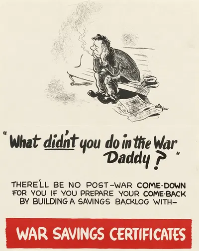 What Didn't You Do in the War Daddy by Ricky RCAF — digital art print download