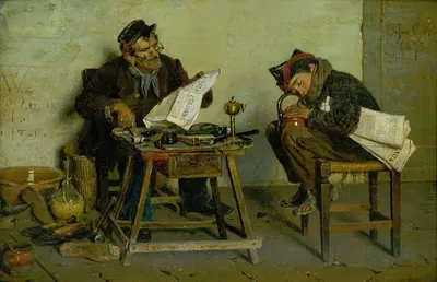 Политический сапожник by Орфео Орфеи, 1873 — digital art print download