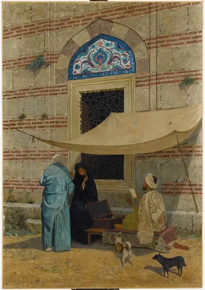 Публичный писец by Осман Хамди-бей, 1910 — digital art print download