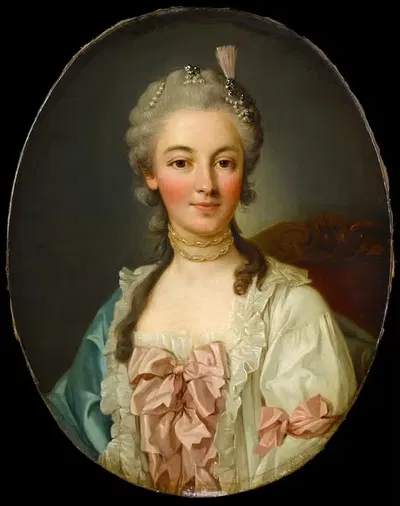 Countess Teresa Kinska Poniatowska by Per Krafft the Elder, 1765 — digital art print download