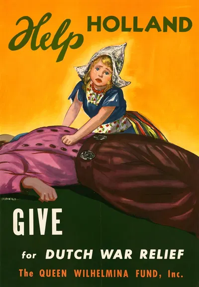 Help Holland Give for Dutch War Relief by Ronay — digital art print download