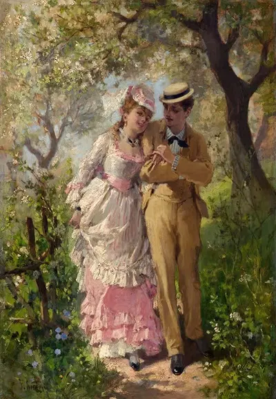 Spring by Philippe-Jacques Linder — digital art print download