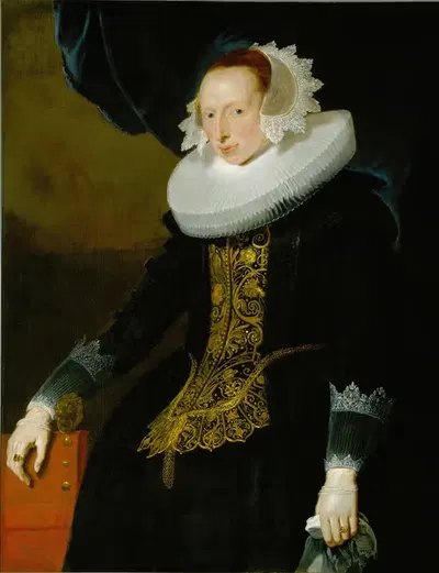 Portrait of a Woman by Pieter Claesz Soutman — digital art print download