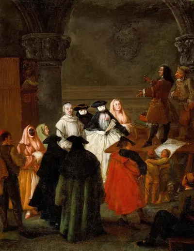 The Quack Doctor by Pietro Longhi — digital art print download