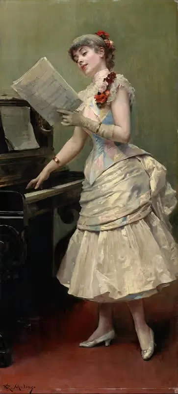 Певец by Раймундо де Мадразо и Гаррета, c. 1880 — digital art print download