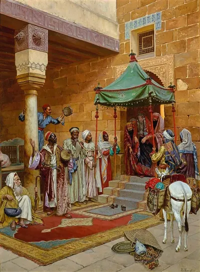 The New Bride by Rudolf Ernst — digital art print download