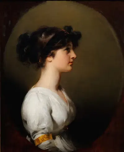 The honorable Caroline Upton by Sir Thomas Lawrence, c. 1800 — digital art print download