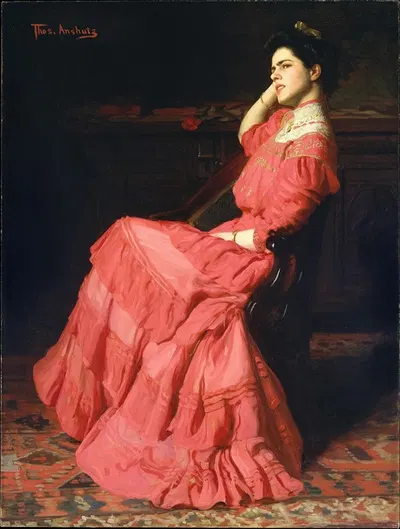 Роза by Томас Поллок Аншутц, 1907 — digital art print download