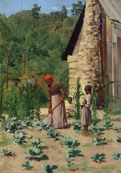 Как они живут by Томас Поллок Аншутц, 1879 — digital art print download