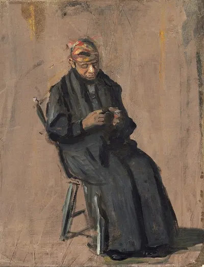 Компаньонка by Томас Икинс, c. 1908 — digital art print download