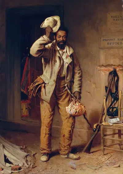 Немного истории войны - Контрабанда by Томас Уотерман Вуд, 1865 — digital art print download