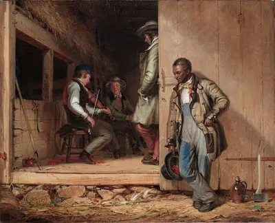 Сила музыки by Уильям Сидни Маунт, 1847 — digital art print download