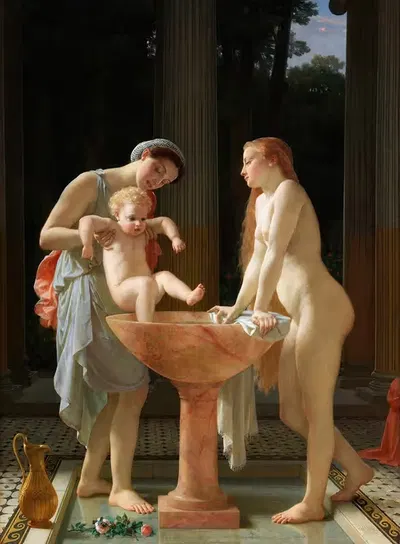 Ванна by Шарль Глейр, 1868 — digital art print download