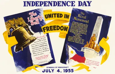 Independence Day: United in Freedom by U.S. Information Agency, 1955 — digital art print download