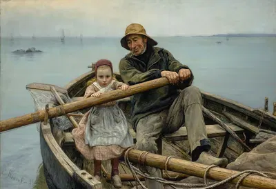 Помощь by Эмиль Реноф, 1881 — digital art print download