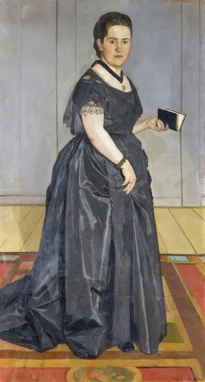 Portrait Of Maria Rosa Krebs-Schüpbach by Ferdinand Hodler, 1876 — digital art print download