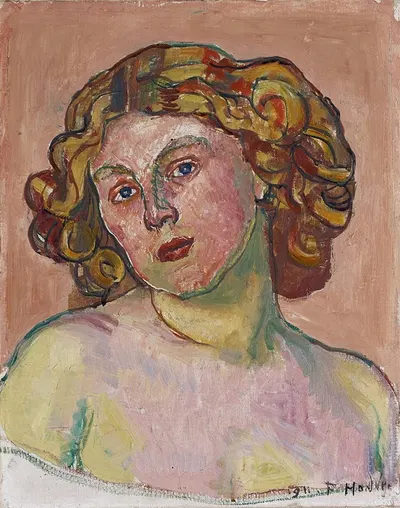 Portrait Of Régina Morgeron by Ferdinand Hodler, 1911 — digital art print download