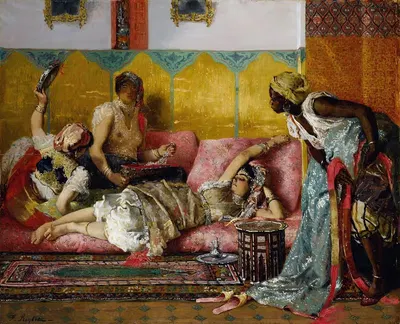 Любимая гарема by Фердинанд Ройбе — digital art print download
