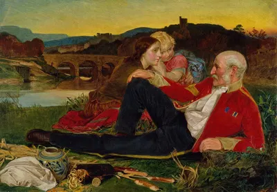 Autumn by Frederick Sandys, 1860 - 1862 — digital art print download
