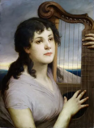 Mignon by Gabriel von Max, 1900 — digital art print download